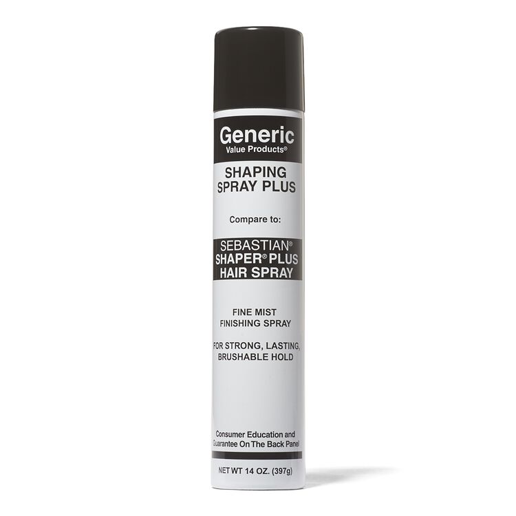 Shaping Spray Plus Hair Spray Compare to Sebastian Shaper Plus Hair Spray