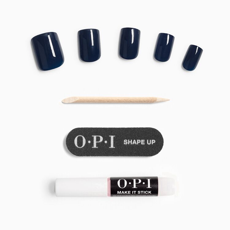 OPI Midnight Mantra Press-On Nails