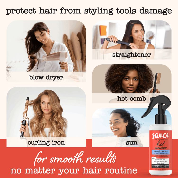 Hot Sauce Thermal Protectant Spray
