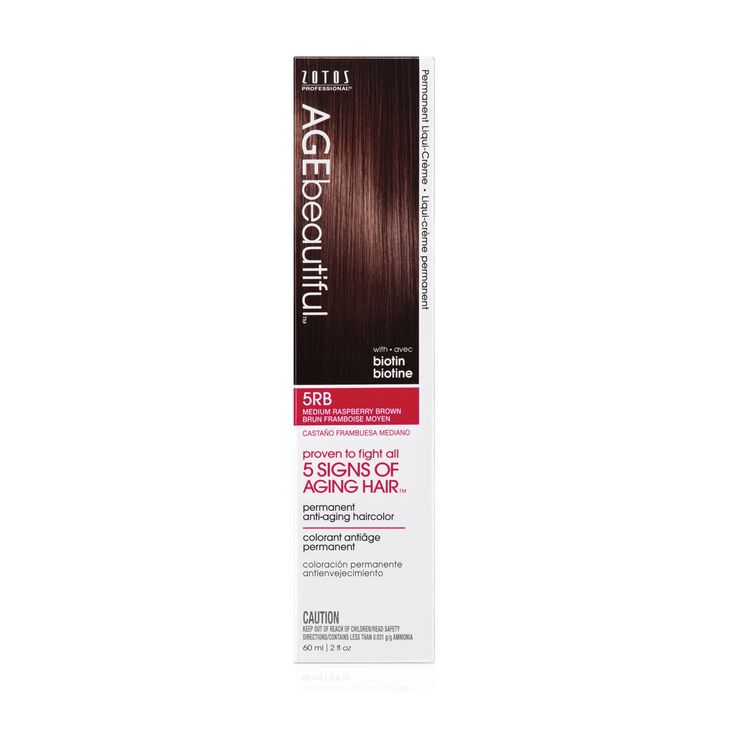 5RB Medium Rasberry Brown Permanent Liqui-Creme Hair Color