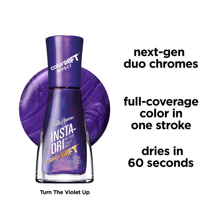 Color Shift Turn The Violet Up Nail Color