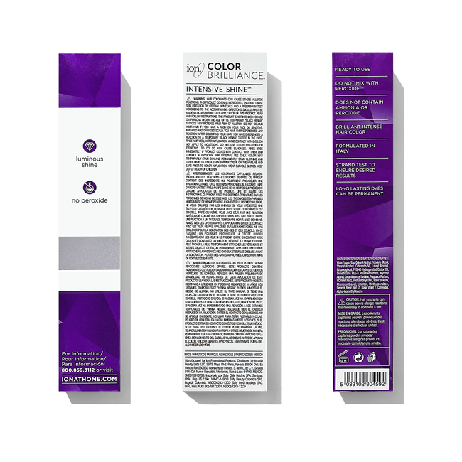 Purple - Color Brilliance Brights Semi-Permanent Hair ...