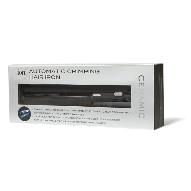 Ion Automatic Crimping Hair Iron Curling Irons & Wands Sally Beauty