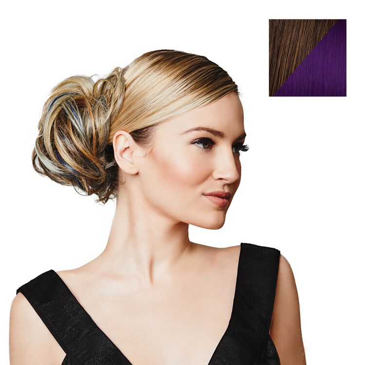 Hairdo Color Splash Wrap Chestnut Dark Purple Synthetic Hair