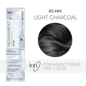 6C-HM Light Charcoal Permanent Creme Hair Color