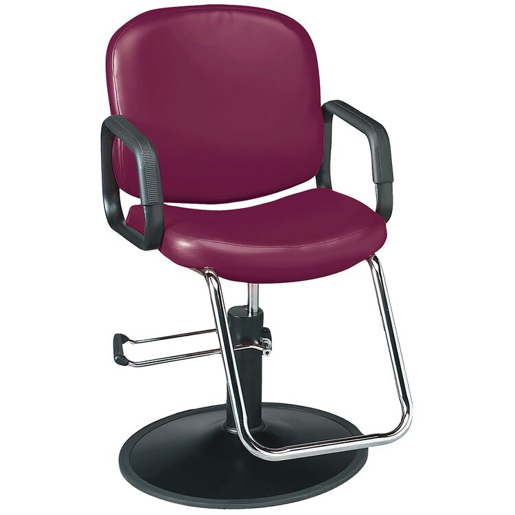 Pibbs Chameleon Burgandy Styling Chair