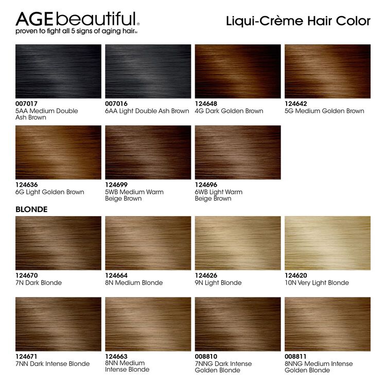 Anti-Aging Permanent Liqui-Creme Hair Color