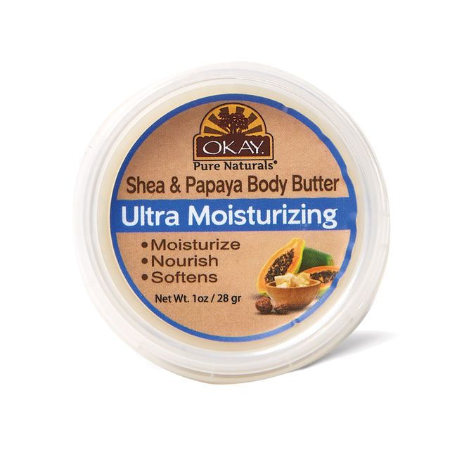 Okay Okay Shea & Papaya Body Butter 1 Oz Face Care Sally Beauty