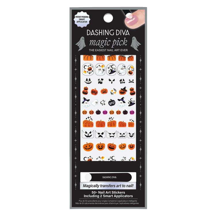 Magic Pick Pumpkin Pickin' Nail Art Stickers