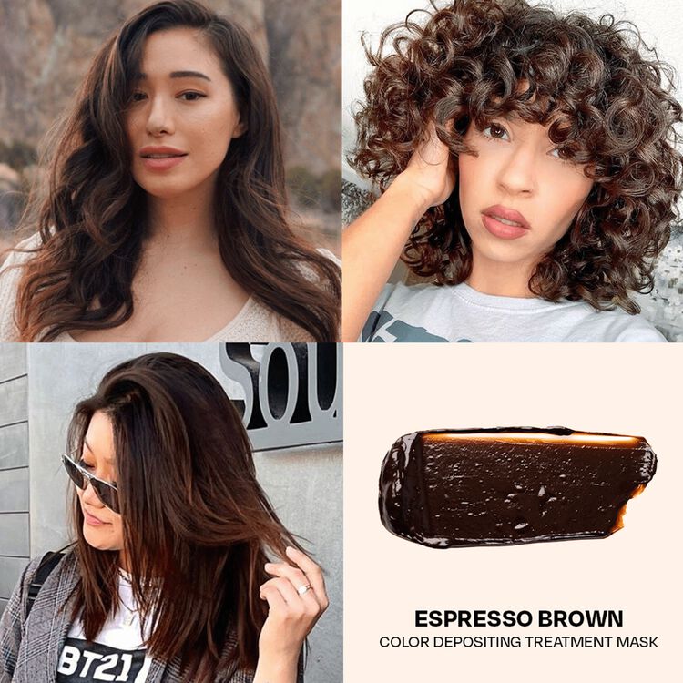 Color Depositing Treatment Mask Espresso Brown
