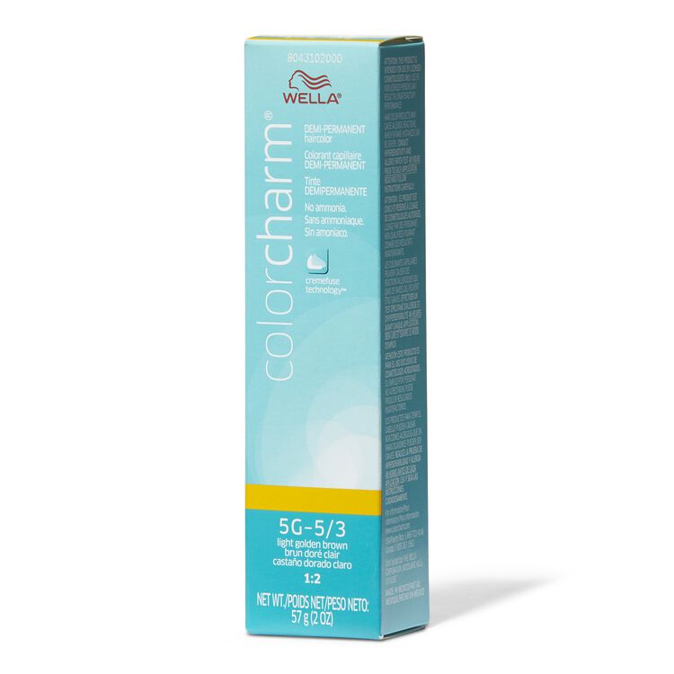 Light Golden Brown Demi Permanent Hair Color