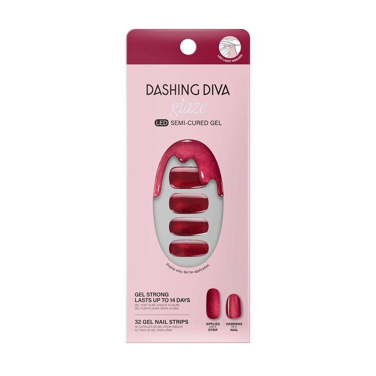 Ruby Red Apple Gel Nail Polish Strips