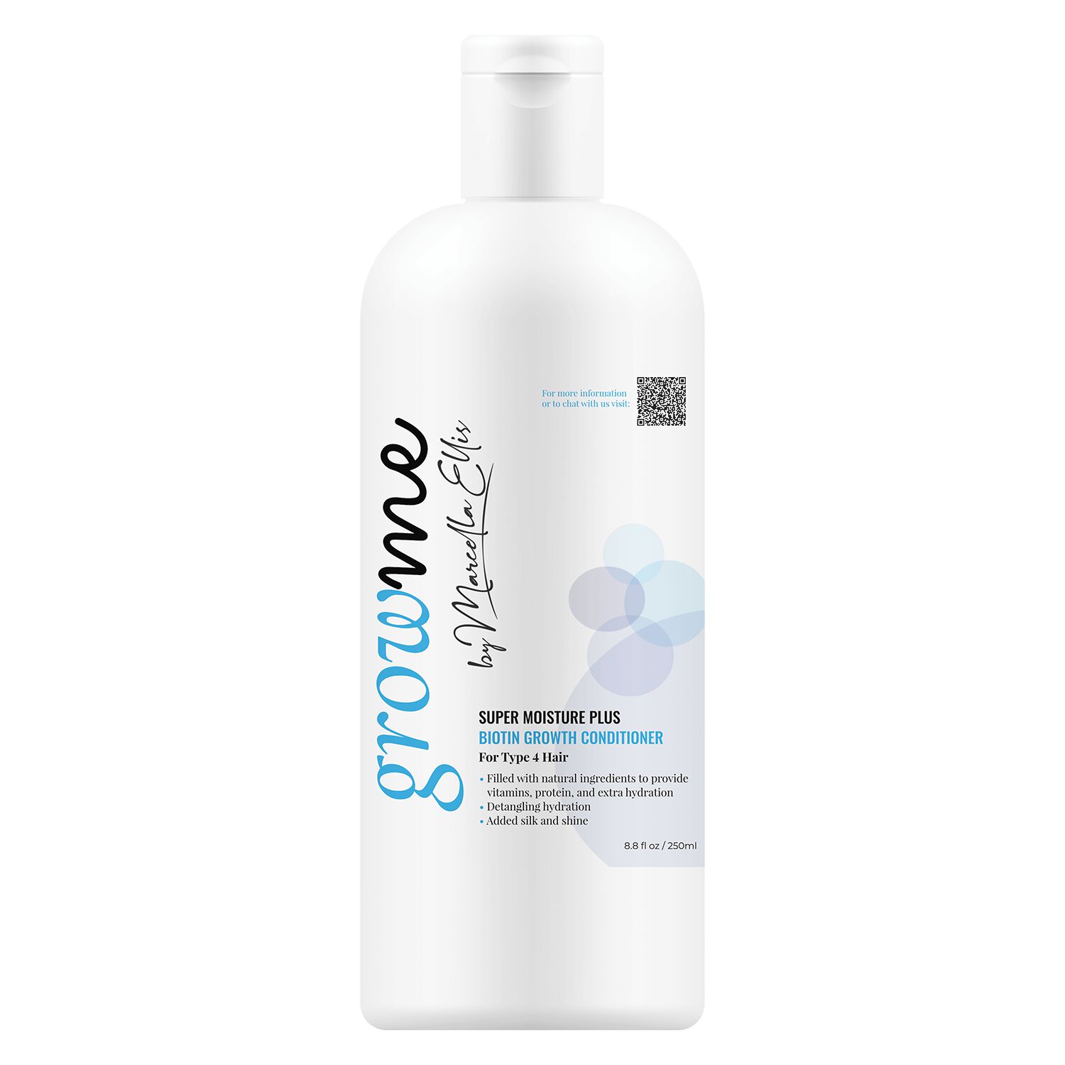 Marcella Ellis Biotin Coconut Milk Conditioner Curly Hair Care