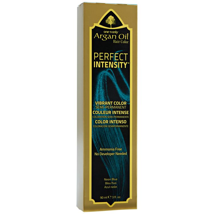 One N Only Argan Oil Neon Blue Semi Permanent Hair Color By
