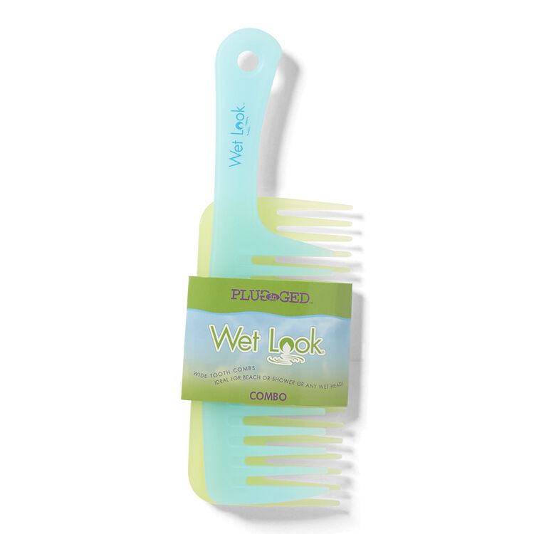 Wet Look Shower and Wide Tooth Comb Set