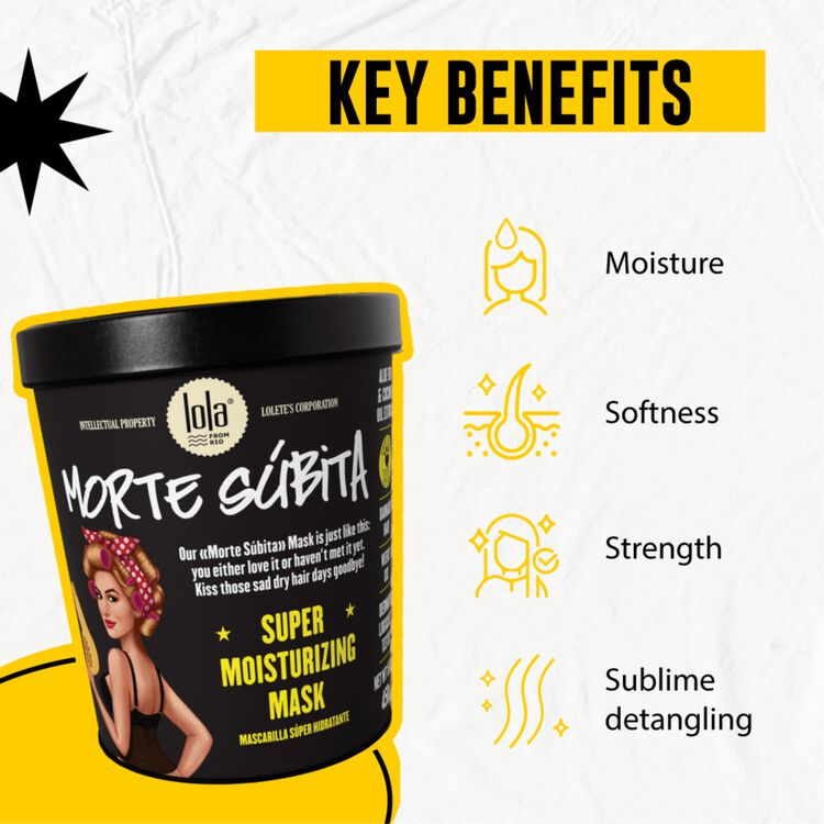 Morte Súbita Intense Moisturizing Hair Mask