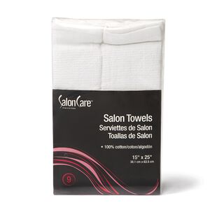 Salon Towels White 9 ct
