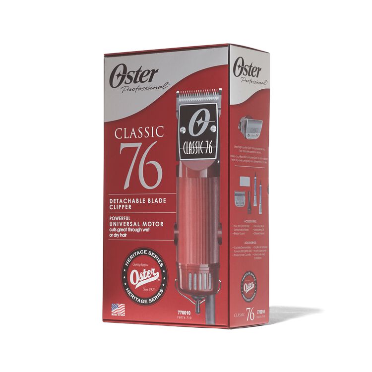 Classic 76 Clipper With Detachable Blade By Oster Clippers And