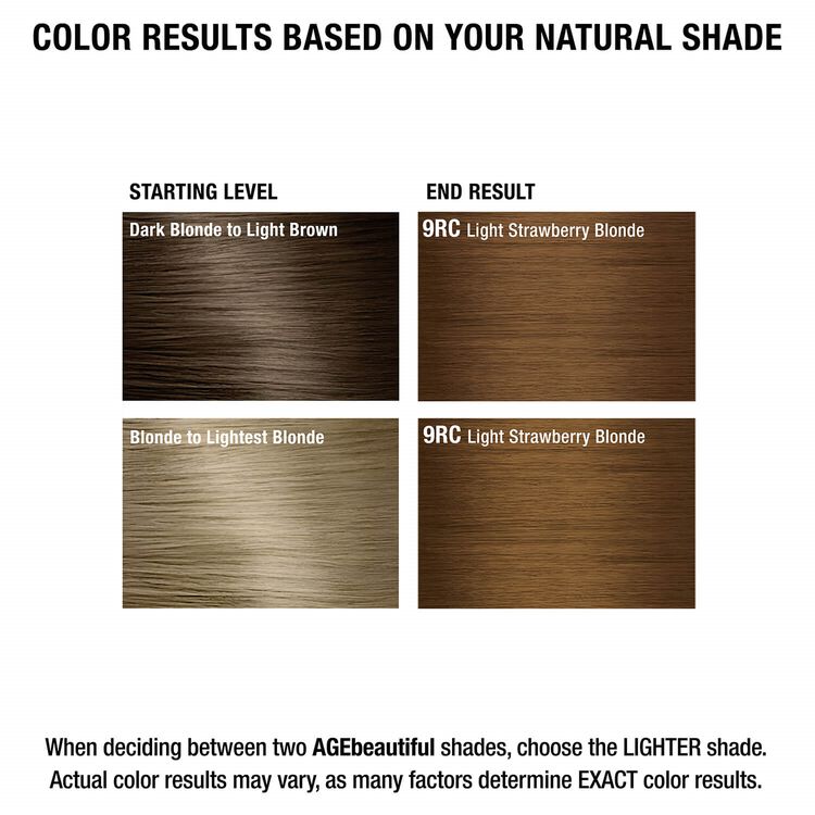 9RC Light Strawberry Blonde Permanent Liqui-Creme Hair Color