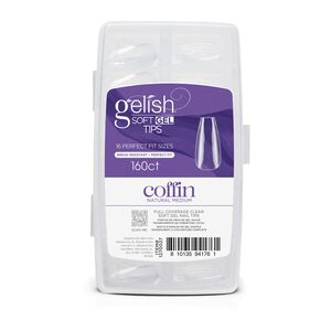 Soft Gel Tips Medium Coffin 160 Count