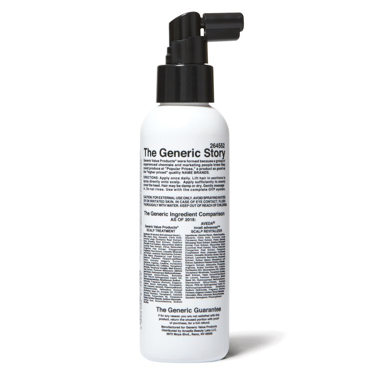 Generic Value Products Scalp Treatment Compare To Aveda Invati