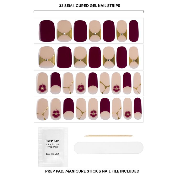 Glaze Art- Decisions Gel Nail Polish Strips