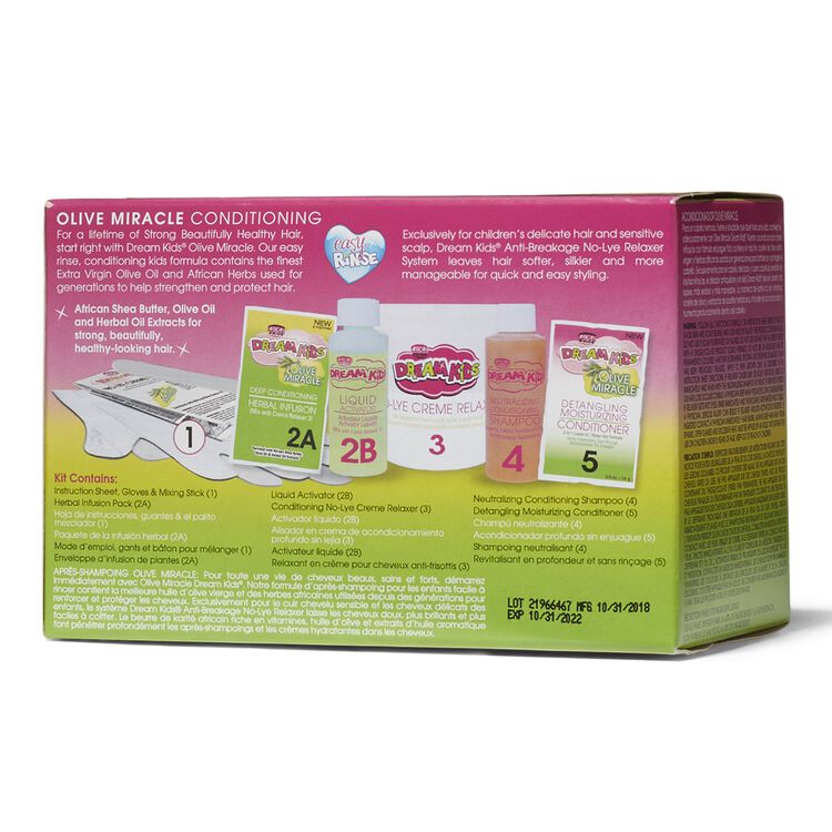 African Pride Olive Miracle Regular Relaxer Kit By Dream Kids