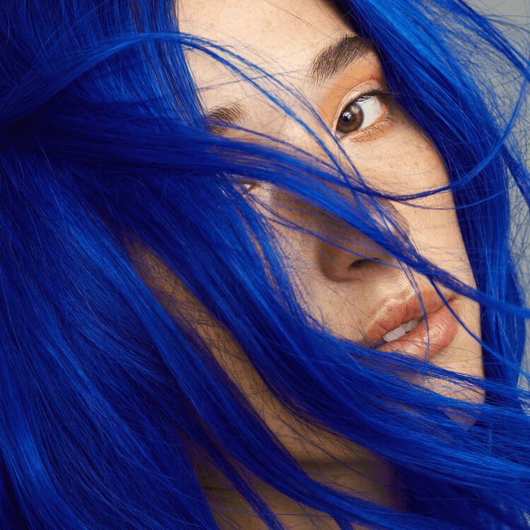 Blue Ruin Semi-Permanent Hair Color