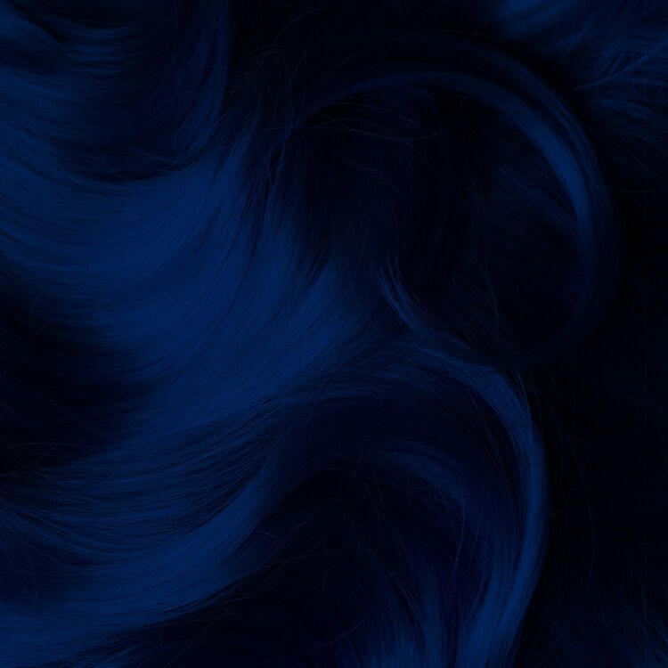 Midnight Blue Semi Permanent Cream Hair Color