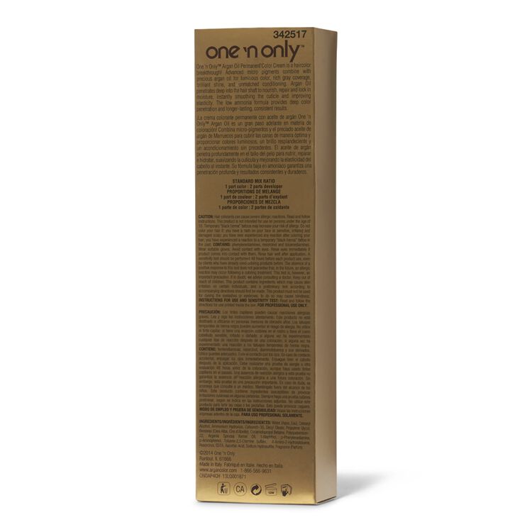 One N Only 4ch Medium Chocolate Brown Permanent Hair Color Cream