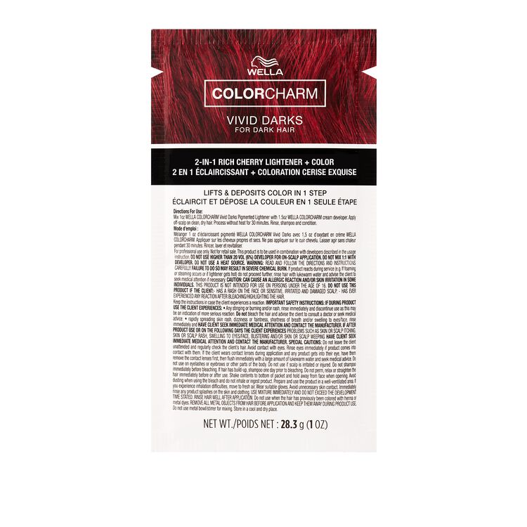 Rich Cherry Vivid Darks Pigmented 2-in-1 Lightener