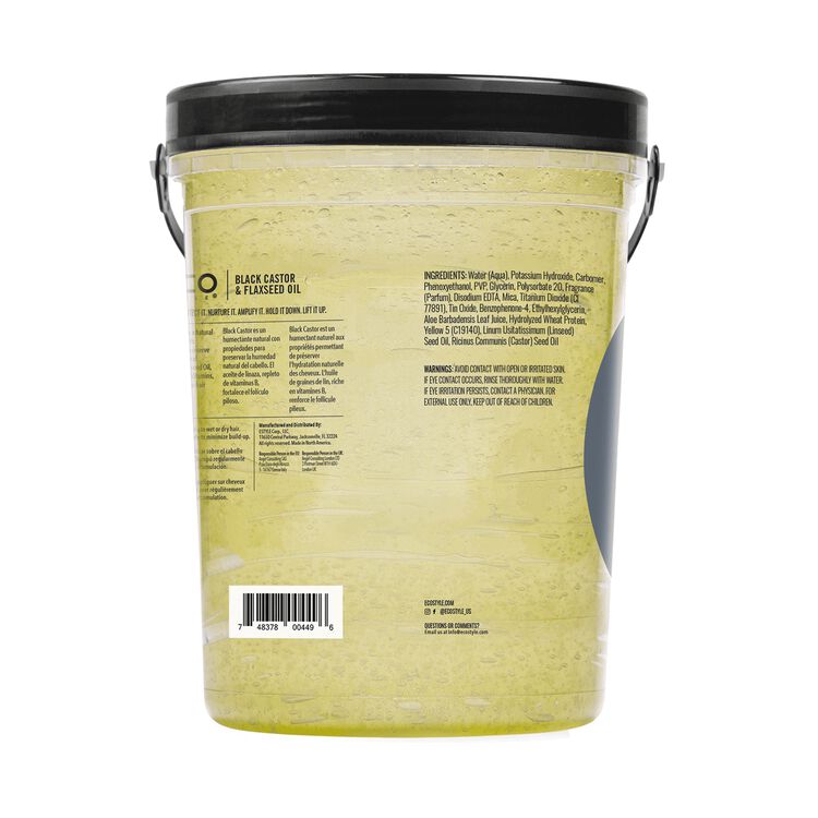 Black Castor & Flaxseed Oil Gel