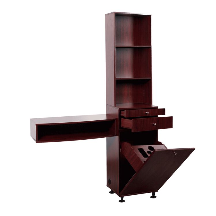 Retail Mahogany Tower Styling Station