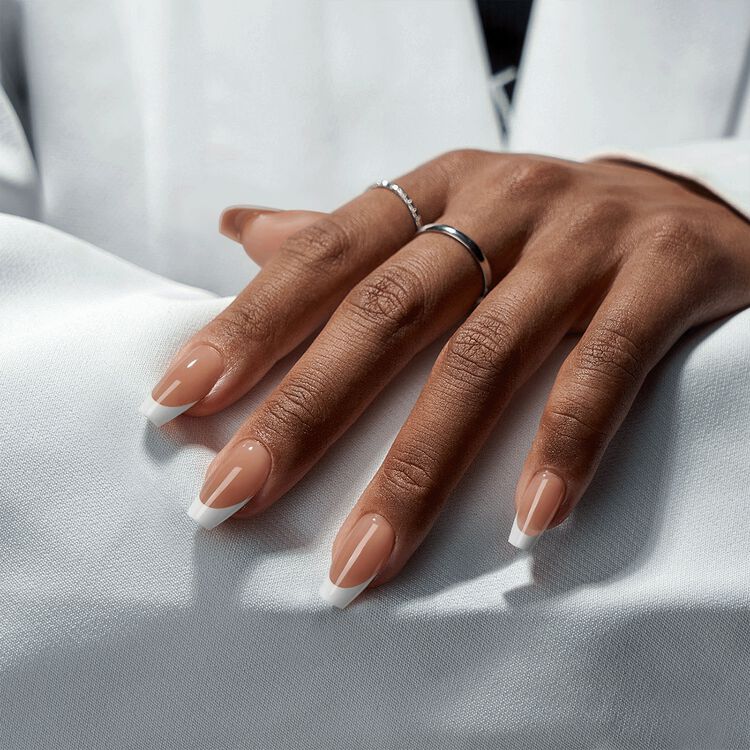 XCOATTIPS® French Nail Kit - Brown French Coffin