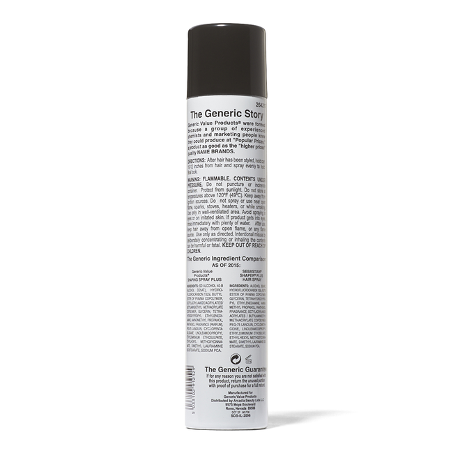 Shaping Spray Plus Hair Spray Compare To Sebastian Shaper Plus Hair Spray