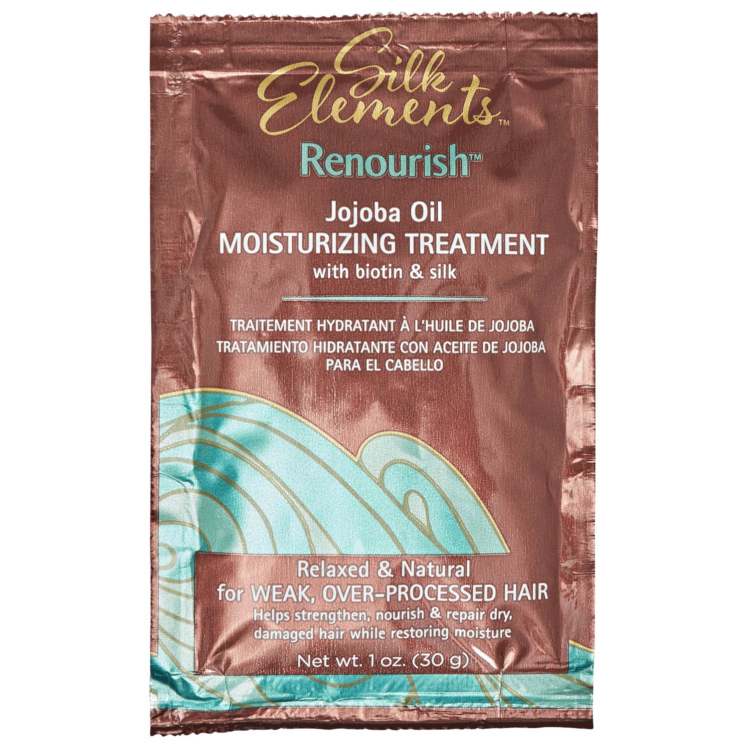 Silk Elements Renourish Jojoba Oil Moisturizing Treatment Packet