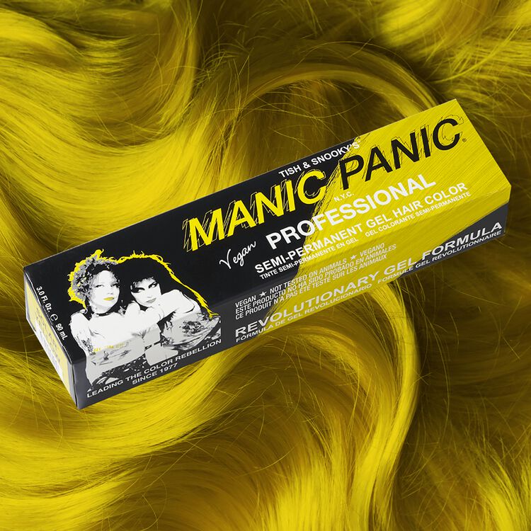 Solar Yellow Pro Semi Permanent Gel Hair Color