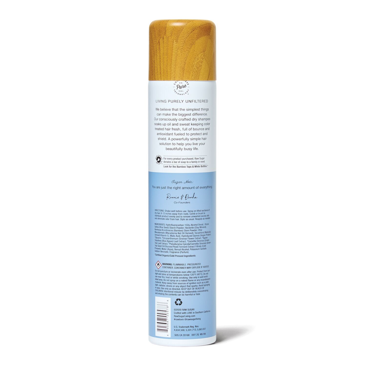 Raw Sugar Living PRO Remedy Protective Dry Shampoo Dry Shampoo