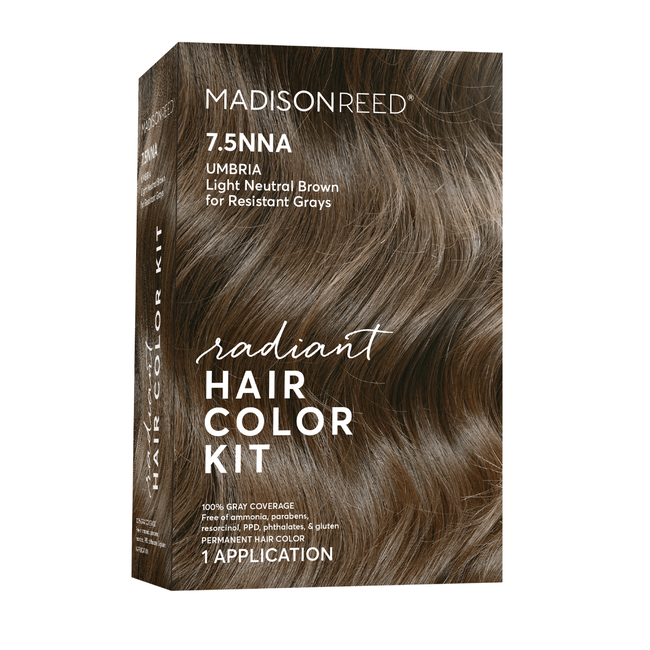 Radiant Cream Color Permanent Hair Color Kit 6N Zocca Brown