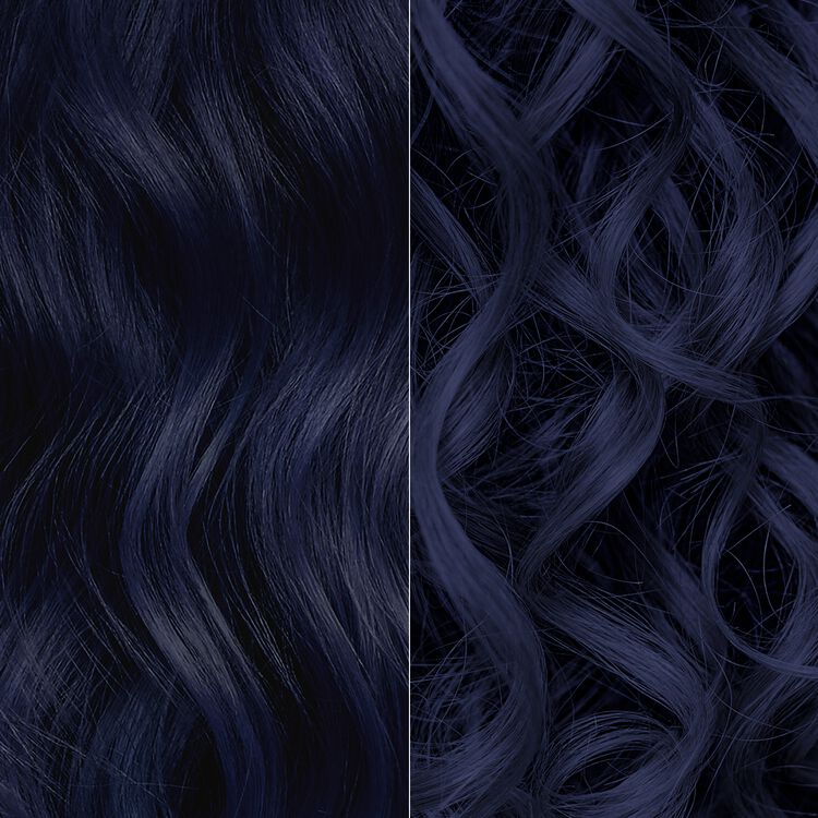 Ammonia-Free Permanent Hair Color Midnight Blueberry Black 2A