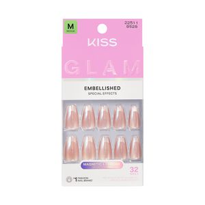 Glam Embellished Press On Nails - Dusk Mirage