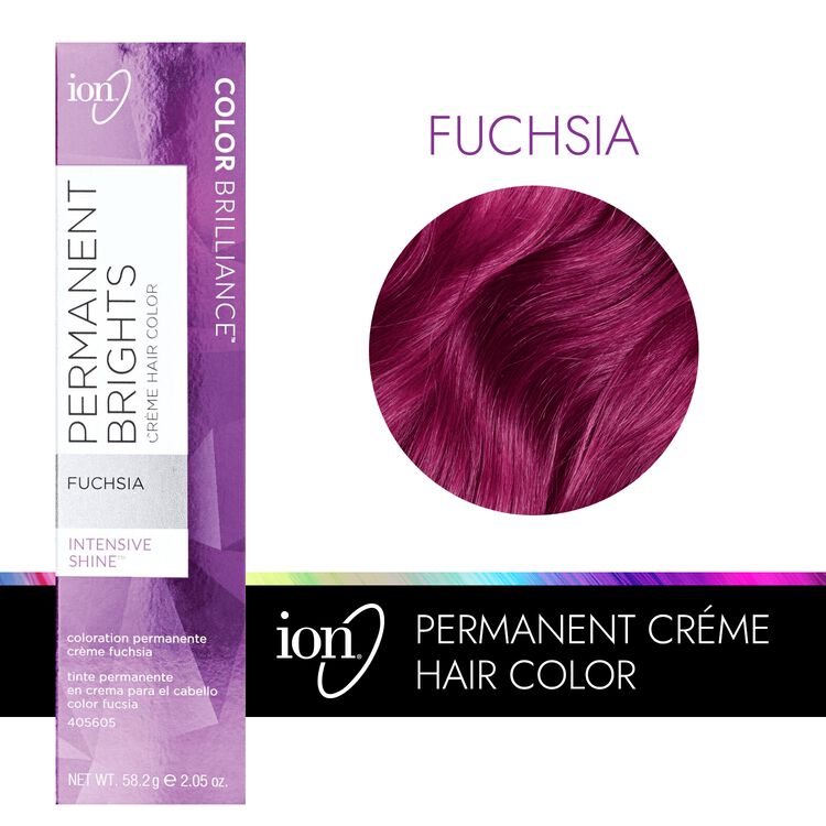 ion Color Brilliance Permanent Brights Creme Hair Color Fuchsia
