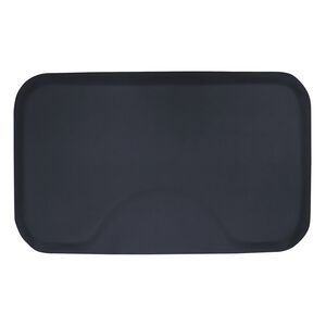 3 x 5 Black Solid Rectangle Mat