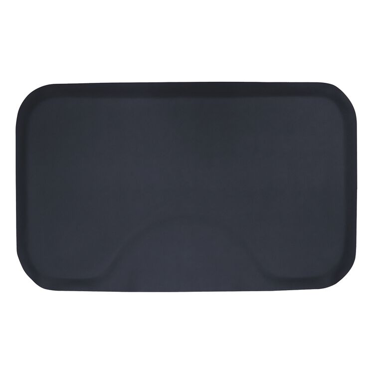 3 x 5 Black Solid Rectangle Mat