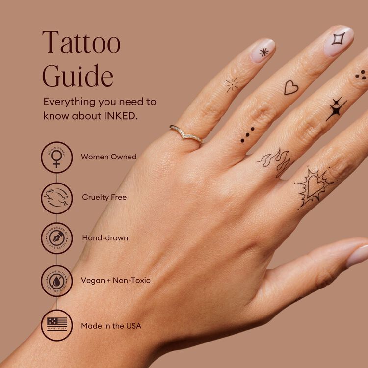 Emily In Paris: Oui Temporary Tattoos