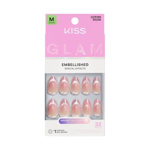 Glam Embellished Press On Nails - Stardust Wonder