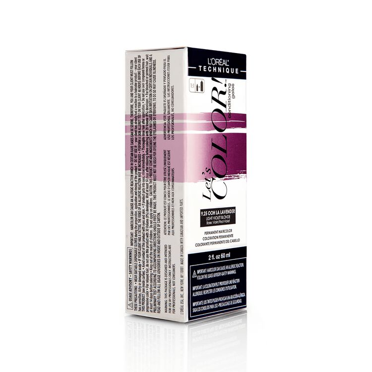 Let's COLOR! Conditioning Gelee Permanent Haircolor 9.25 Ooh La Lavender