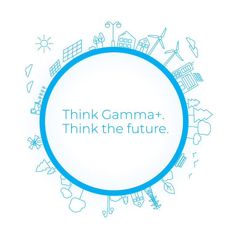 Think Gamma+. Think the future.