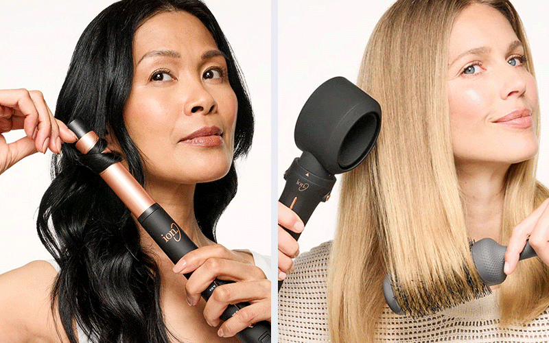 people using styling tools