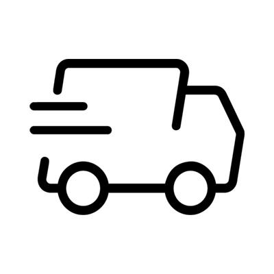 Truck moving icon